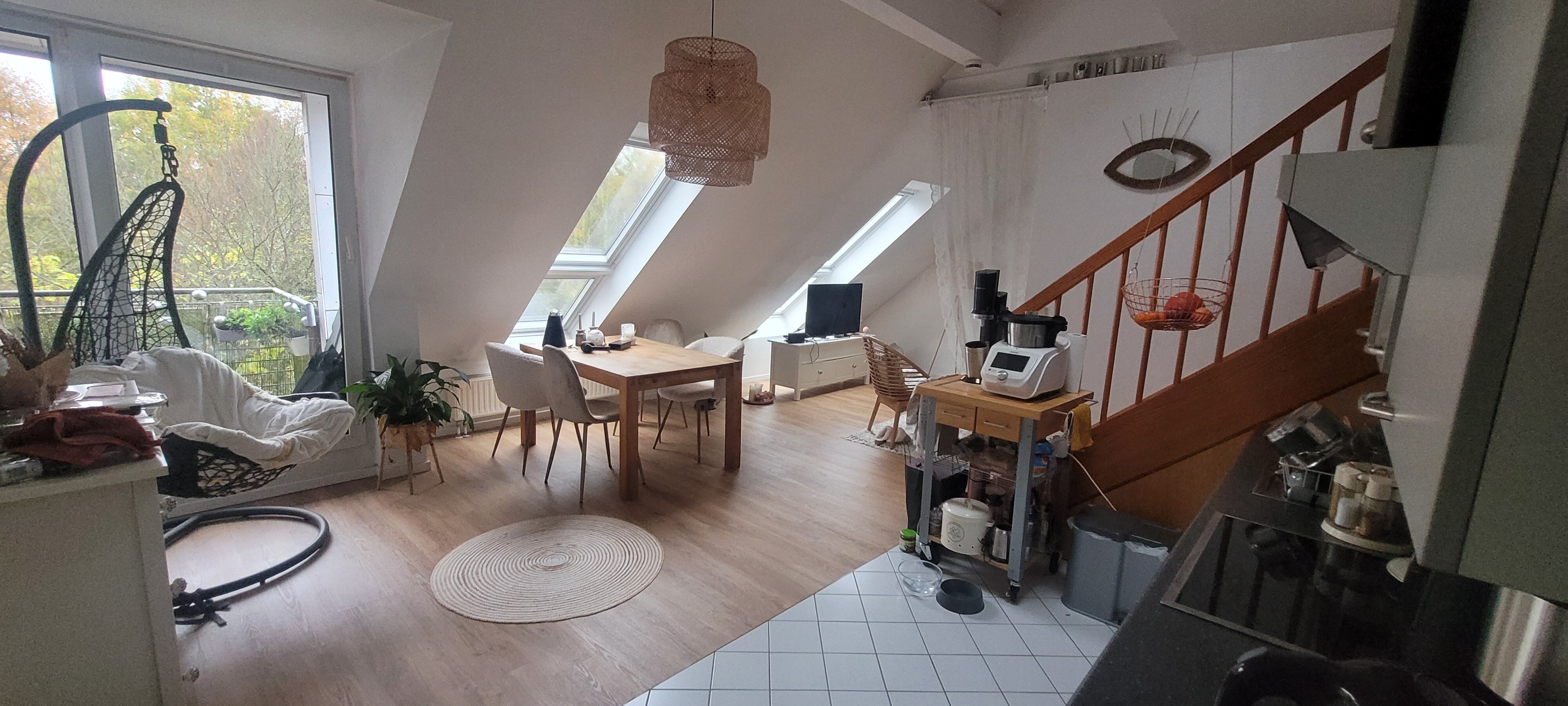 Wohnung zur Miete 460 € 1 Zimmer 45,6 m²<br/>Wohnfläche 2.<br/>Geschoss Radickestraße  56e Wilstorf Hamburg 21079