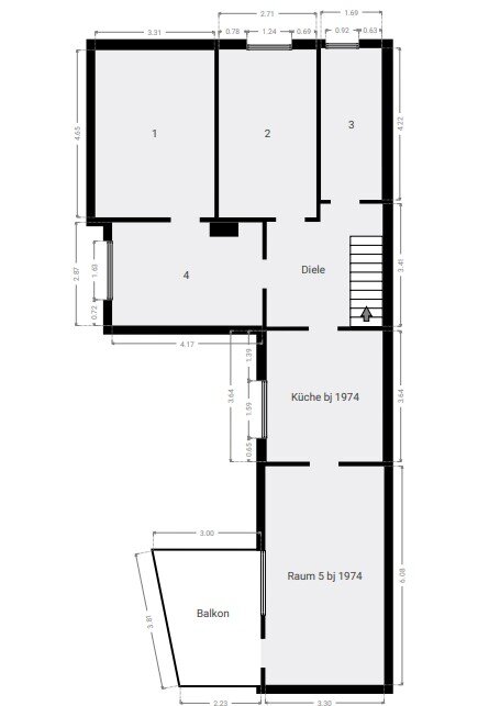 Einfamilienhaus zum Kauf provisionsfrei 150.000 € 7 Zimmer 122 m²<br/>Wohnfläche 142 m²<br/>Grundstück Eisenbergerstraße 20 Bürgel Bürgel 07616