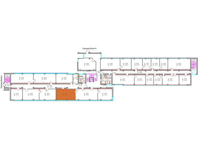 Bürofläche zur Miete 6,50 € 48 m²<br/>Bürofläche ab 48 m²<br/>Teilbarkeit Fuggerstraße 7-11 Uedesheim Neuss 41468