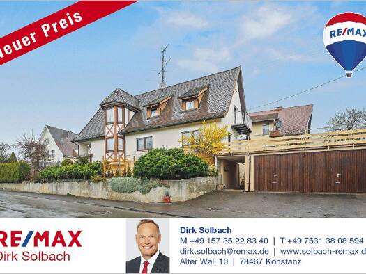 Einfamilienhaus zum Kauf 419.000 € 7 Zimmer 215 m² 607 m² Grundstück Scheerer Weg 8 Blochingen Mengen-Blochingen 88512