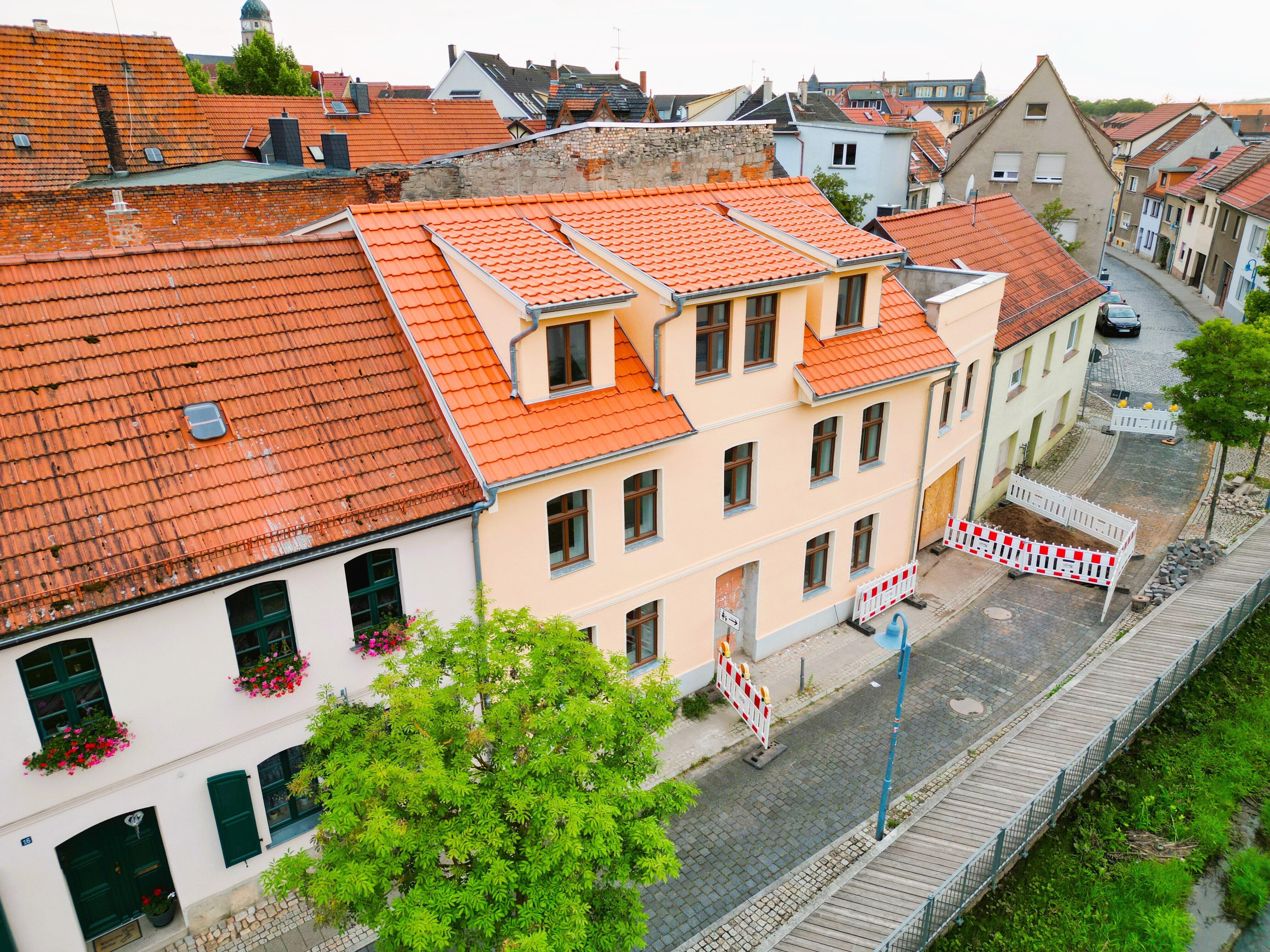 Terrassenwohnung zur Miete 295 € 1 Zimmer 31 m²<br/>Wohnfläche EG<br/>Geschoss An der Gonna 14, WE 1 Sangerhausen Sangerhausen 06526