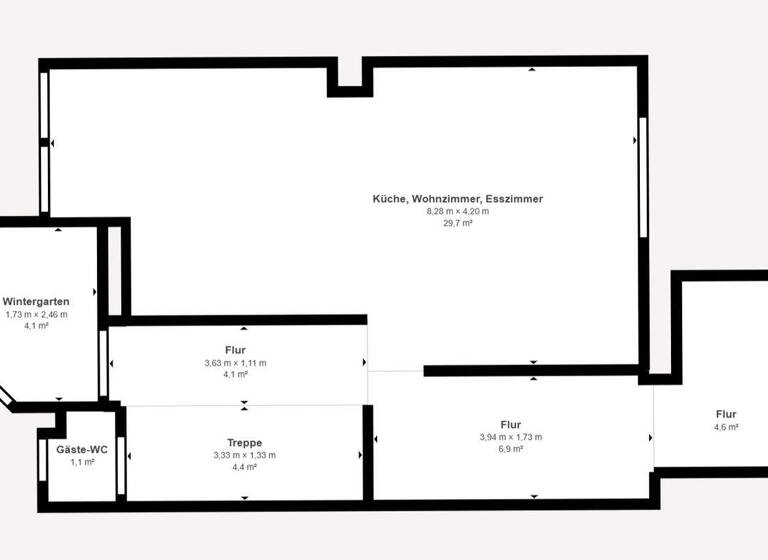 Reihenmittelhaus zum Kauf 337.000 € 4 Zimmer 124 m² 122 m² Grundstück Lützschena-Stahmeln Leipzig 04159
