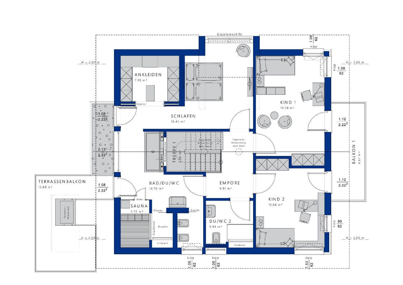 Einfamilienhaus zum Kauf provisionsfrei 465.447 € 5 Zimmer 211 m²<br/>Wohnfläche 591 m²<br/>Grundstück Reinsfeld 54421