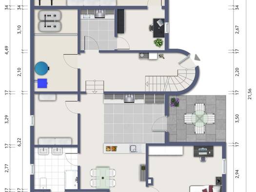 Wohnung zum Kauf 258.000 € 5 Zimmer 123,1 m² 1. Geschoss frei ab sofort Bodersweier Kehl 77694