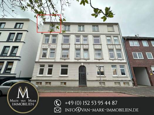 Wohnung zum Kauf 65.000 € 2 Zimmer 54,3 m² 3. Geschoss Heppens Wilhelmshaven 26384