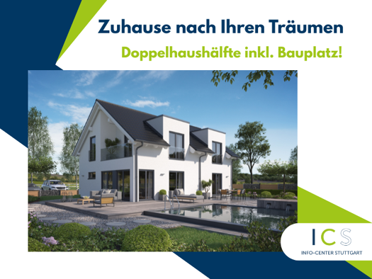 Doppelhaushälfte zum Kauf provisionsfrei 826.965 € 5 Zimmer 124 m² 300 m² Grundstück Uhlbach Stuttgart 70329