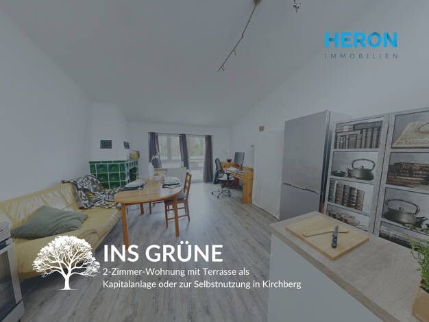 Wohnung zum Kauf 99.000 € 2 Zimmer 44 m² EG Kirchberg Kirchberg an der Jagst 74592