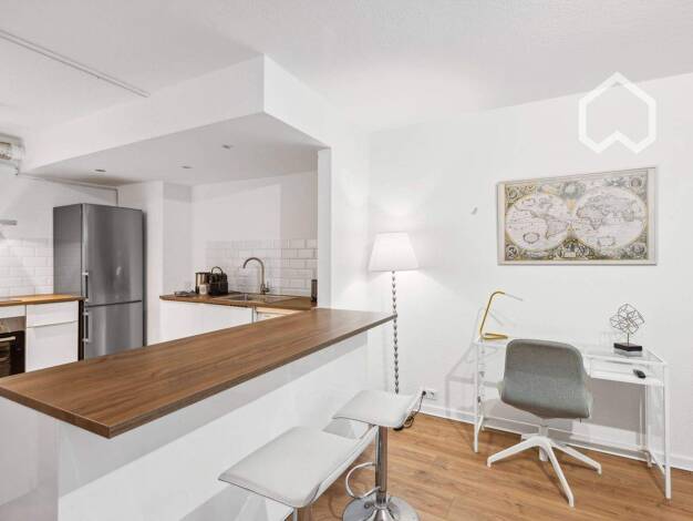 Studio zur Miete Wohnen auf Zeit 1.249 € 1 Zimmer 46 m² frei ab 02.04.2026 Düsseltal Düsseldorf 40237