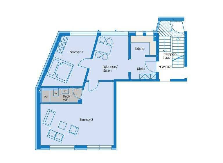 Wohnung zum Kauf 379.000 € 3 Zimmer 69 m² Bissingen Bietigheim-Bissingen 74321