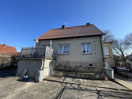 Einfamilienhaus zum Kauf 98.000 € 5 Zimmer 105 m² 1.816 m² Grundstück Burgscheidungen Laucha an der Unstrut 06636