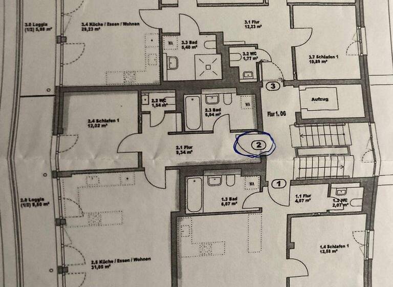 Wohnung zur Miete 1.623 € 3 Zimmer 82,8 m² frei ab 01.04.2026 Terofalstraße 19 Hadern München 80689