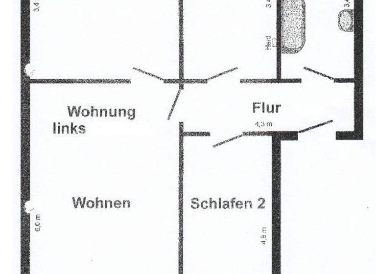 Wohnung zur Miete 295 € 3 Zimmer 59 m² frei ab 01.06.2026 Dommitzsch 04880