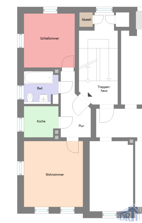 Wohnung zur Miete 264 € 2 Zimmer 48,1 m²<br/>Wohnfläche 1.<br/>Geschoss 01.04.2025<br/>Verfügbarkeit Zittau Zittau 02763