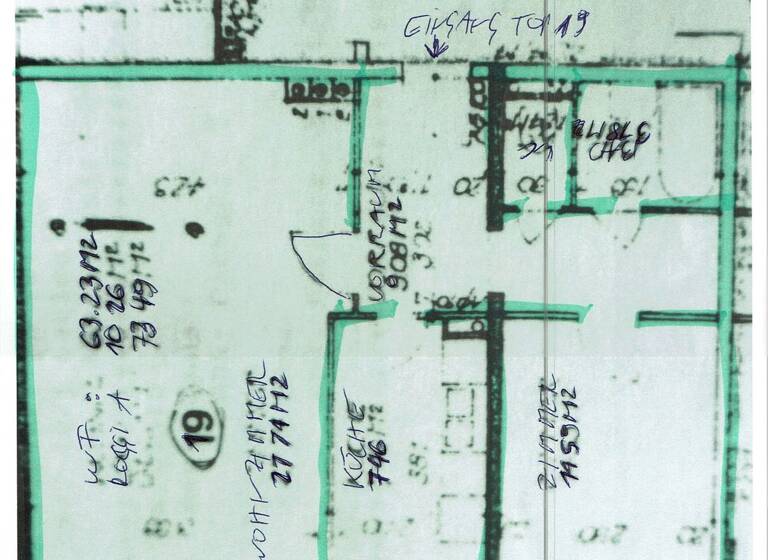Wohnung zum Kauf 230.000 € 2 Zimmer 63 m² 2. Geschoss frei ab sofort Weilburgstraße 20 Baden 2500