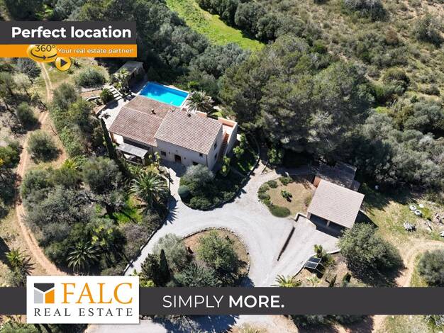 Landhaus zum Kauf provisionsfrei 1.690.000 € 4 Zimmer 230 m² 16.486 m² Grundstück Porto Cristo 07680