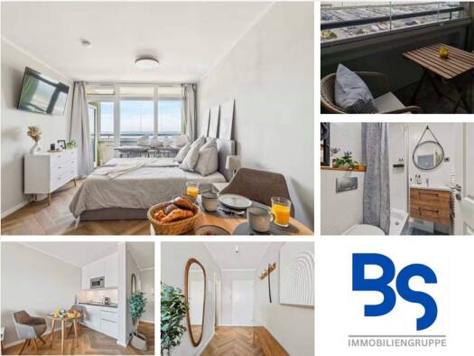 Studio zum Kauf 199.000 € 1 Zimmer 27 m² 11. Geschoss Schilksee Kiel 24159