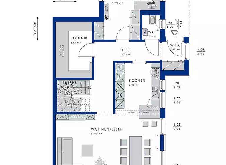 Doppelhaushälfte zum Kauf 694.999 € 5 Zimmer 159 m² 939 m² Grundstück Nienberge Münster Nienberge 48161