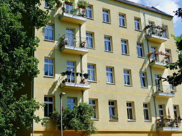 Wohnung zum Kauf provisionsfrei 282.000 € 1 Zimmer 42 m² 4. Geschoss Graudenzer Straße 17 Friedrichshain Berlin 10243