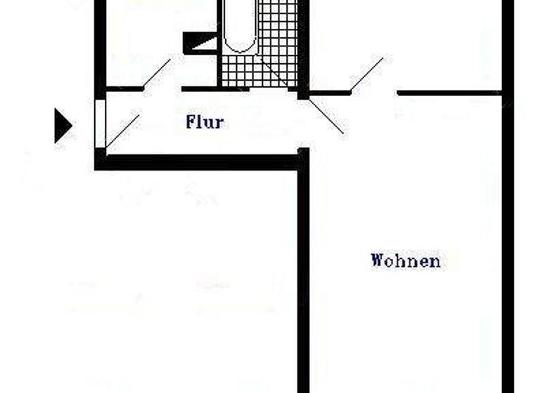 Wohnung zur Miete 348 € 2 Zimmer 50,9 m² 3. Geschoss frei ab 01.02.2026 Thale 06502