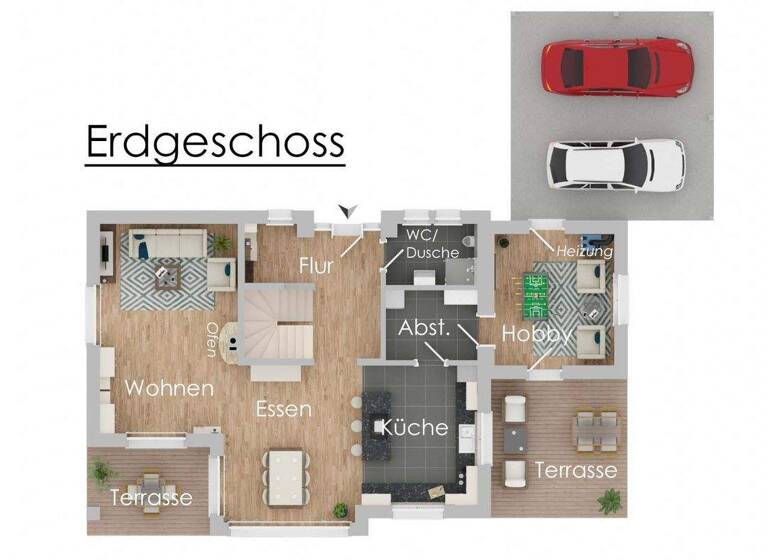 Einfamilienhaus zum Kauf 355.000 € 5 Zimmer 166,8 m² 1.310 m² Grundstück Albringhausen Bassum 27211