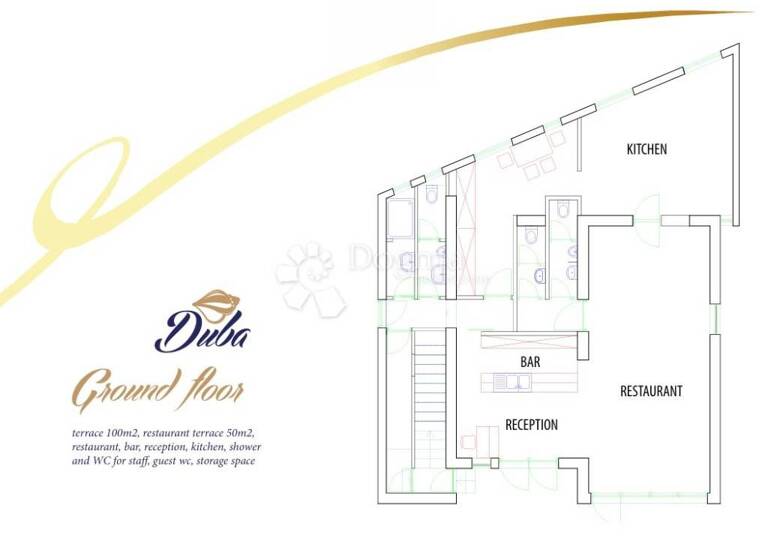 Ladenfläche zum Kauf 1.800.000 € 12 Zimmer Podgora