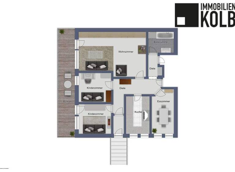 Terrassenwohnung zum Kauf 249.000 € 5 Zimmer 125 m² Coburg 96450