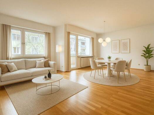 Wohnung zum Kauf 643.000 € 3 Zimmer 86,8 m² 2. Geschoss Innenstadt Frankfurt am Main 60322