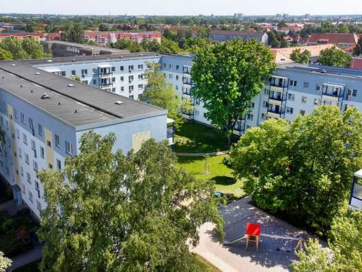 Wohnung zur Miete 303 € 2 Zimmer 48,3 m² Katzmannstraße 9 Mockau-Nord Leipzig 04357