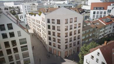 Wohnung zum Kauf - Erstbezug provisionsfrei 380.000 € 1,5 Zimmer 40,3 m² 2. Geschoss Altstadt Ulm 89073