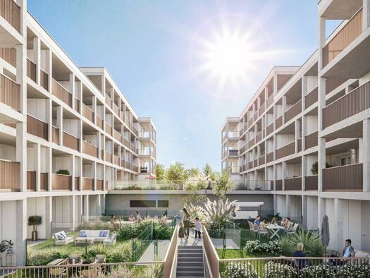 Wohnung zur Miete - Erstbezug 706 € 1 Zimmer 38,9 m² 1. Geschoss Ortsstraße Vösendorf 2331