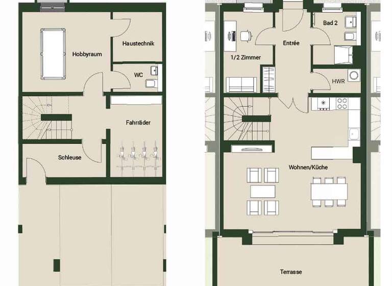 Reihenmittelhaus zum Kauf - Erstbezug provisionsfrei 899.000 € 5,5 Zimmer 151,9 m² 146 m² Grundstück Hämmerlingstraße 132A Köpenick Berlin 12555
