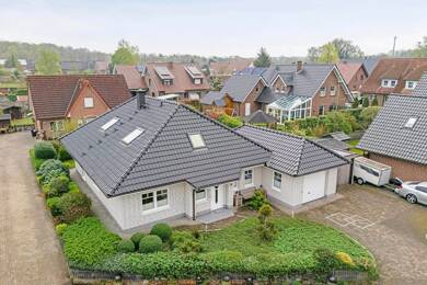Bungalow zum Kauf 415.000 € 6 Zimmer 160 m² 611 m² Grundstück Uelsen Uelsen 49843