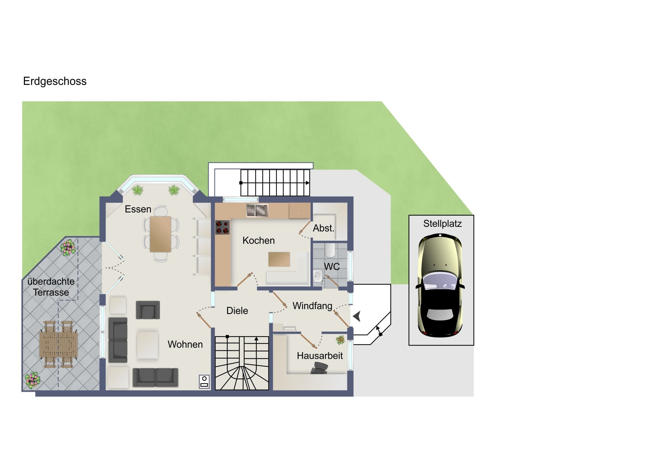 Doppelhaushälfte zum Kauf 459.000 € 6 Zimmer 143 m²<br/>Wohnfläche 445 m²<br/>Grundstück Hagenbach 76767