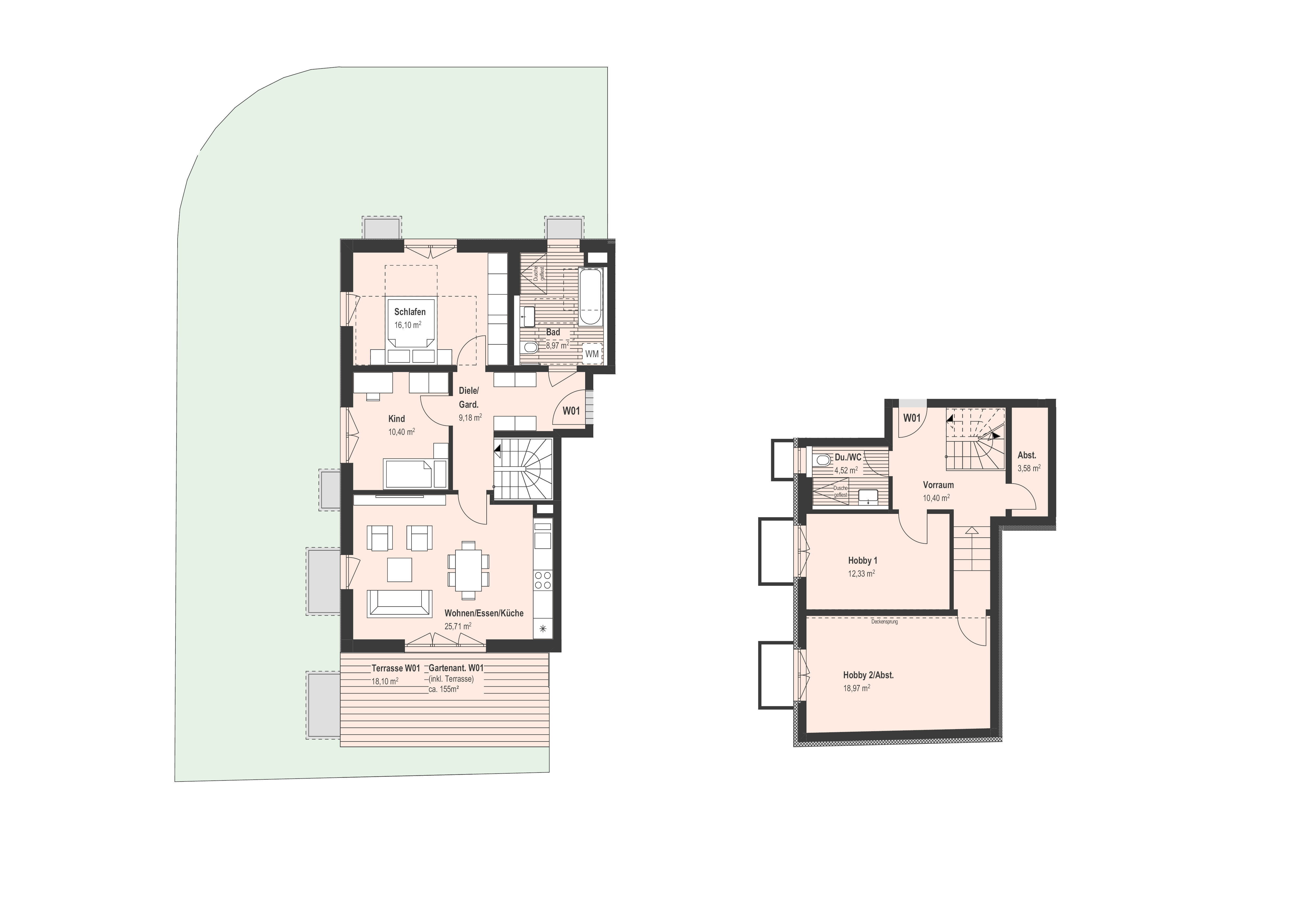 Terrassenwohnung zum Kauf provisionsfrei als Kapitalanlage geeignet 1.249.900 € 5 Zimmer 105,2 m²<br/>Wohnfläche St. Ulrich München 80689