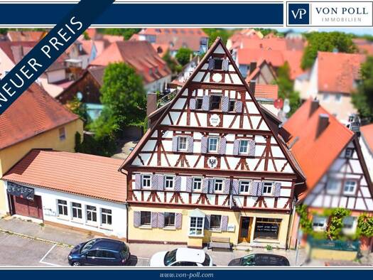 Haus zum Kauf 329.000 € 12 Zimmer 260 m² 535 m² Grundstück Bad Windsheim 91438