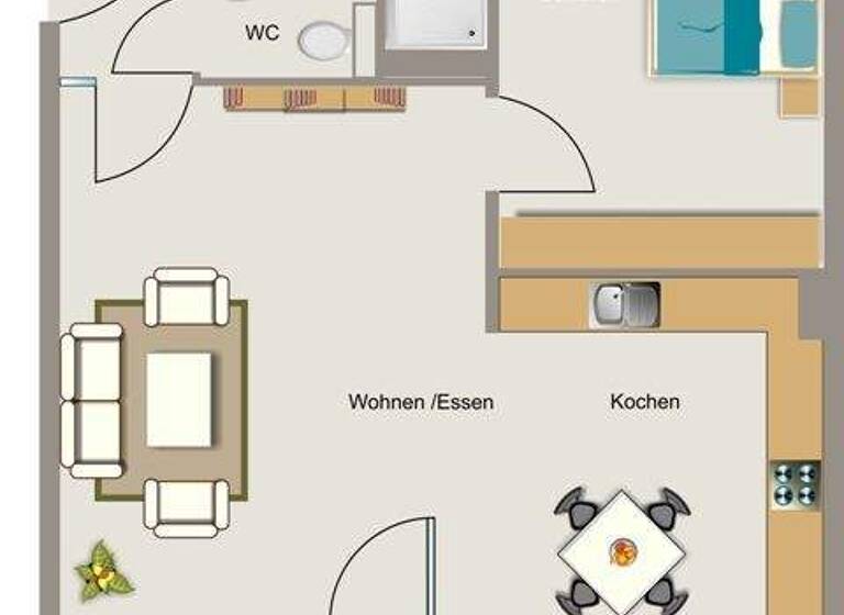 Wohnung zur Miete 626 € 2,5 Zimmer 58,5 m² 1. Geschoss frei ab 01.05.2026 Am Bowengarten 31 Horst Gelsenkirchen 45899