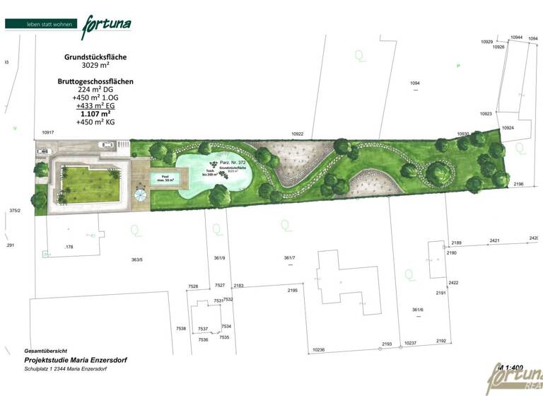 Grundstück zum Kauf 799.000 € 3.029 m² Grundstück Maria Enzersdorf 2344