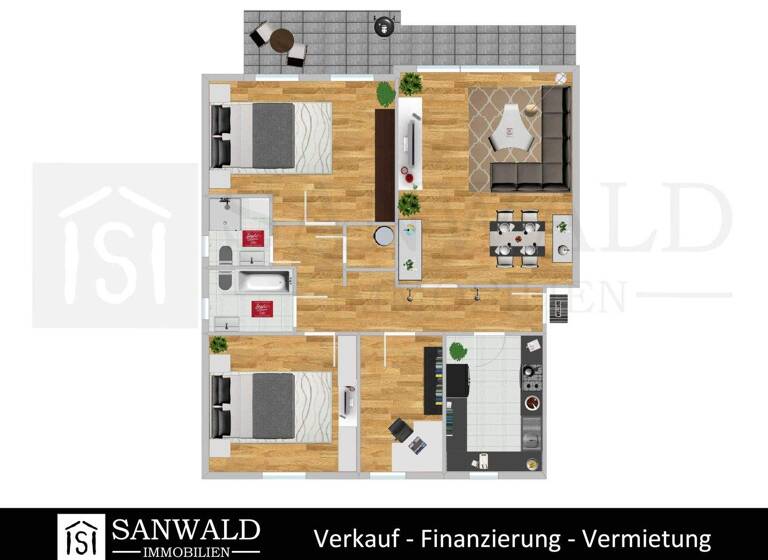 Wohnung zum Kauf 249.000 € 4,5 Zimmer 108 m² 1. Geschoss Metzkausen Mettmann 40822