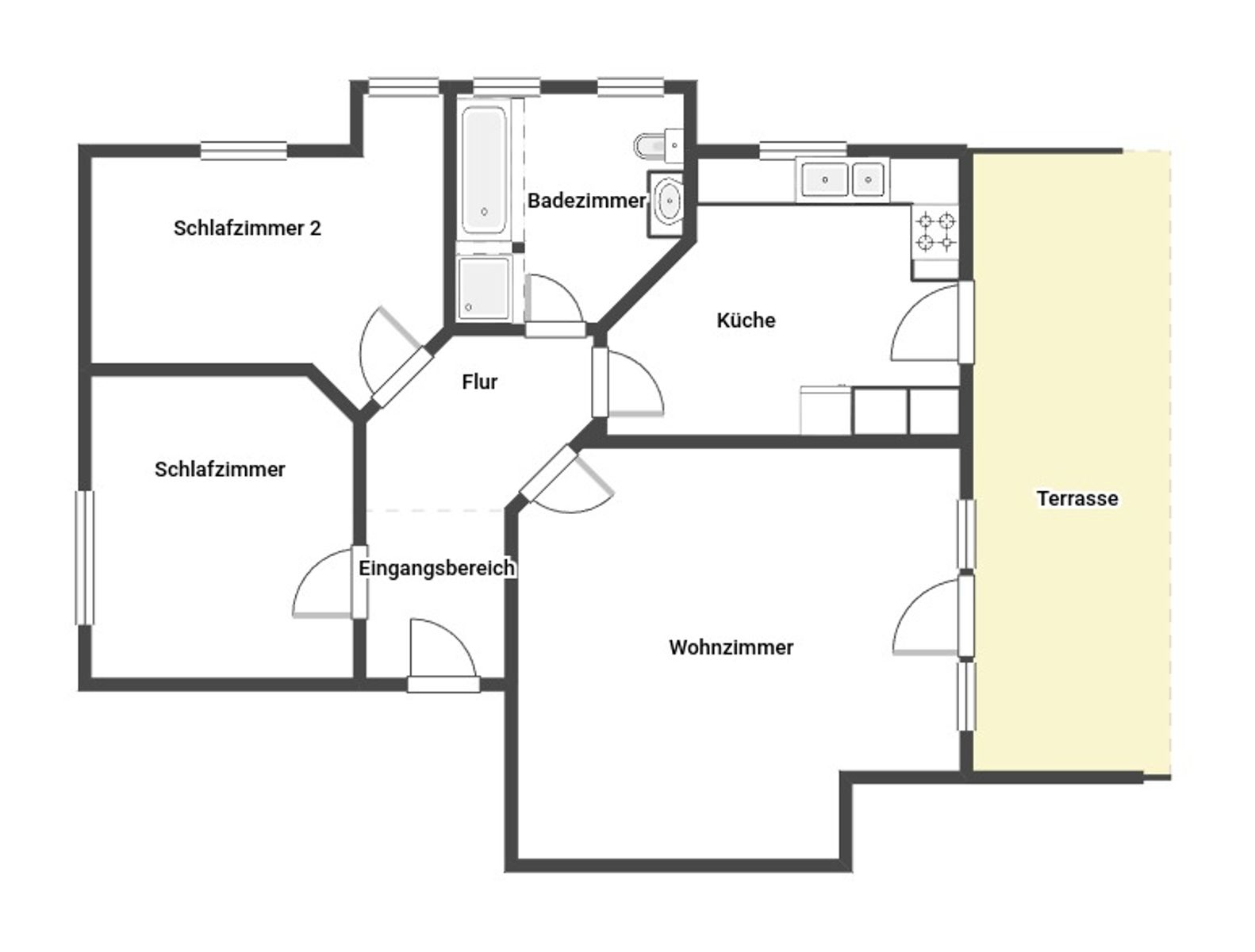 Immobilie zum Kauf als Kapitalanlage geeignet 225.000 € 3 Zimmer 86,8 m²<br/>Fläche Gohfeld Löhne 32584