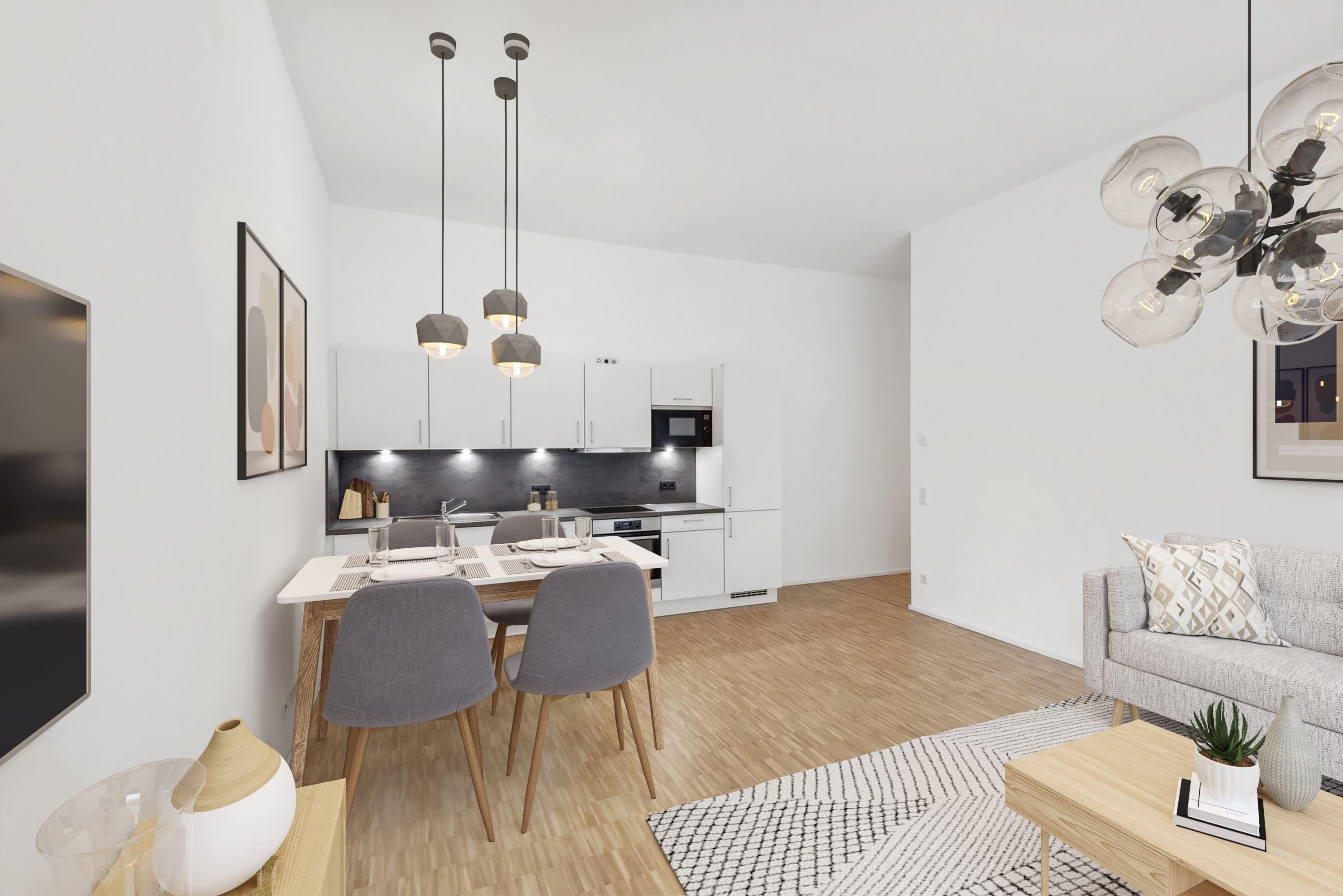 Wohnung zur Miete 1.530 € 3 Zimmer 98,7 m²<br/>Wohnfläche 2.<br/>Geschoss 16.12.2024<br/>Verfügbarkeit In den Diken 13 Rath Düsseldorf 40472