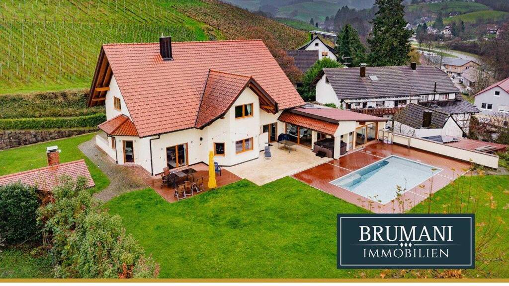 Einfamilienhaus zum Kauf 1.397.000 € 8 Zimmer 377,5 m² 2.350 m² Grundstück Obersasbach Sasbach / Obersasbach 77880