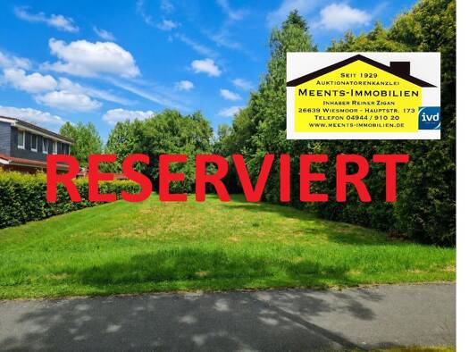 Grundstück zum Kauf 100.800 € 1.200 m² Grundstück Wiesmoor Wiesmoor 26639