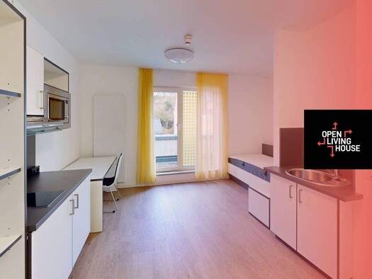 Studio zur Miete 385 € 1 Zimmer 23,6 m² 3. Geschoss frei ab 01.02.2026 Am Lohgraben 30 Siegen 57074