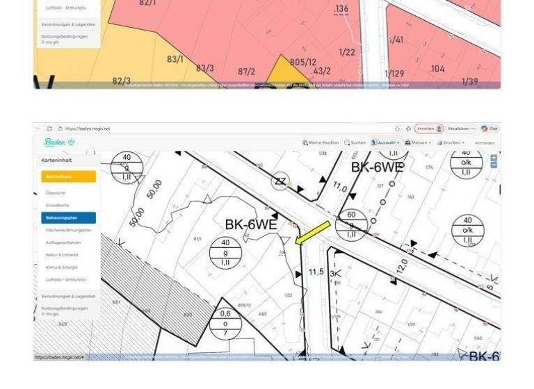 Grundstück zum Kauf 415.000 € 363 m² Grundstück Baden 2500