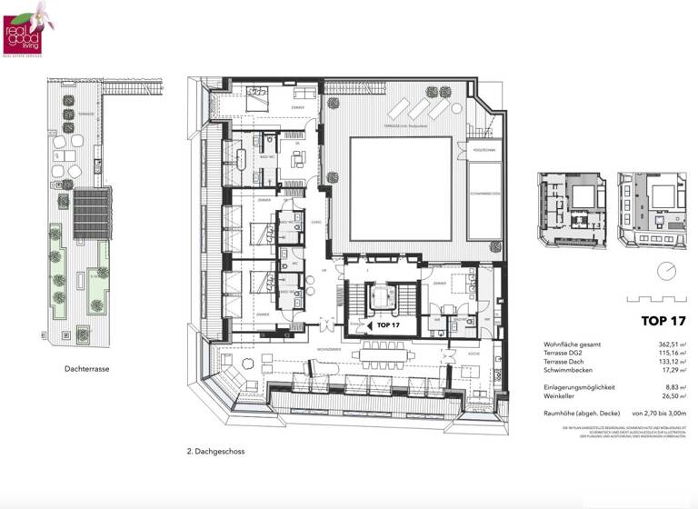 Wohnung zum Kauf - Erstbezug 15.900.000 € 5 Zimmer 362,5 m² Wien 1010