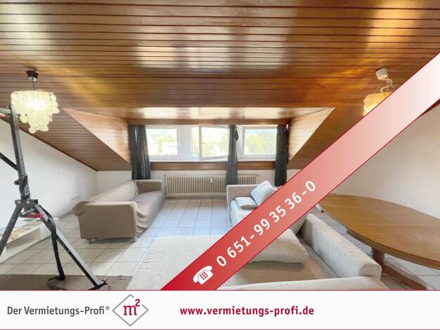Wohnung zur Miete 650 € 3 Zimmer 78 m² Dachgeschoss, 3. Geschoss frei ab 01.09.2025 Gartenfeld 3 Trier 54295