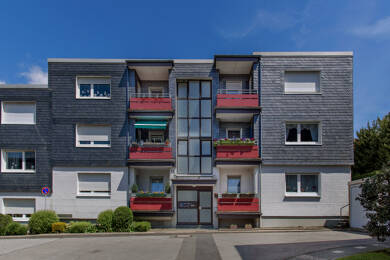 Wohnung zur Miete nur mit Wohnberechtigungsschein 316 € 2 Zimmer 59 m² 2. Geschoss frei ab 01.08.2025 Am Stadtwald 12b Trecknase Remscheid 42897