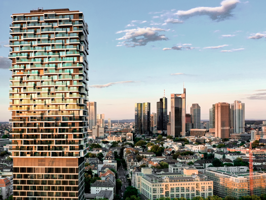 Studio zur Miete 2.199 € 2 Zimmer 62 m² Geschoss 28/38 frei ab sofort Senckenberganlage 15 Westend-Süd Frankfurt am Main 60325