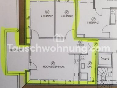 Wohnung zur Miete Tauschwohnung 1.100 € 3 Zimmer 70 m² 3. Geschoss Herdern - Süd Freiburg im Breisgau 79104