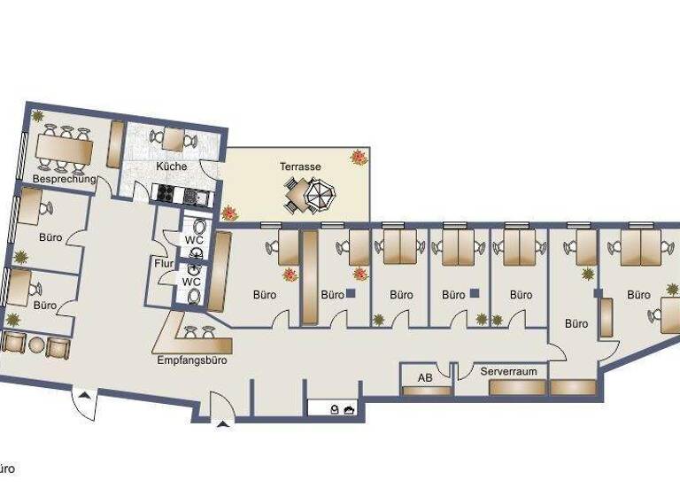 Bürofläche zur Miete 4.780 € 239 m² Bürofläche Lorsbacher Str. 1a Hofheim 65719